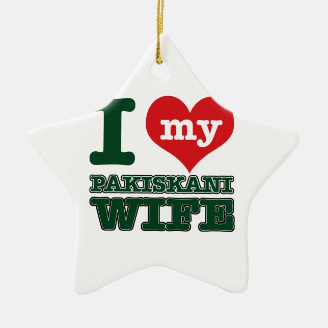 Pakistanska designer julgransprydnad keramik (Framsidan)