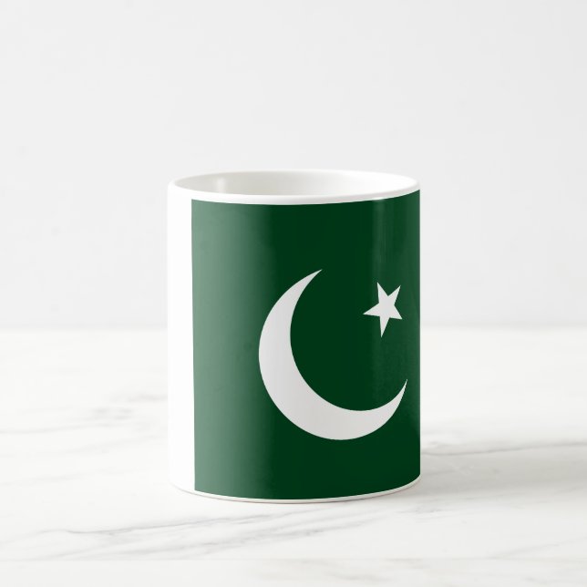 Pakistanska Flagga Mugg (Center)