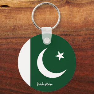 Pakistanska Flagga & Pakistan helgdag, resa/sport Nyckelring