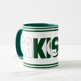 Pakistanska öarnas nationella Flagga Patriotic Cof Mugg