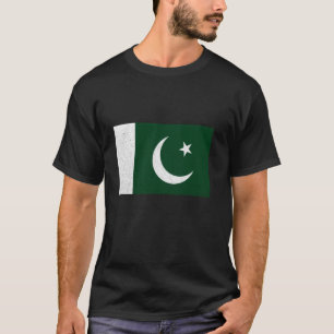 Pakistanska rötter Pakistan Flagga Vintage Pakista T Shirt