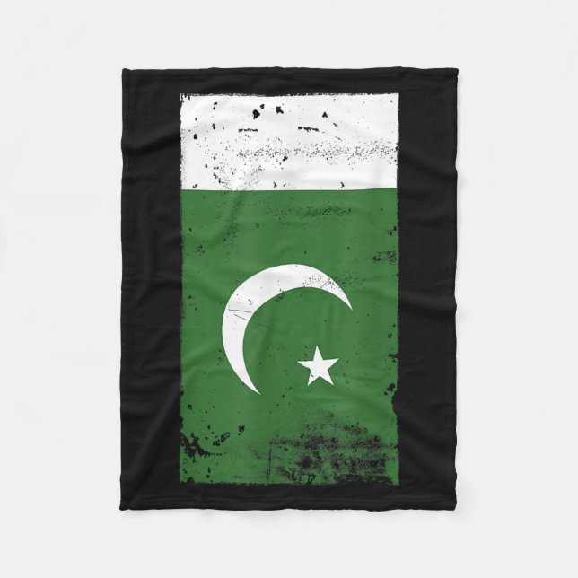 Pakistanskt Pride Land Fleecefilt (Framsidan)