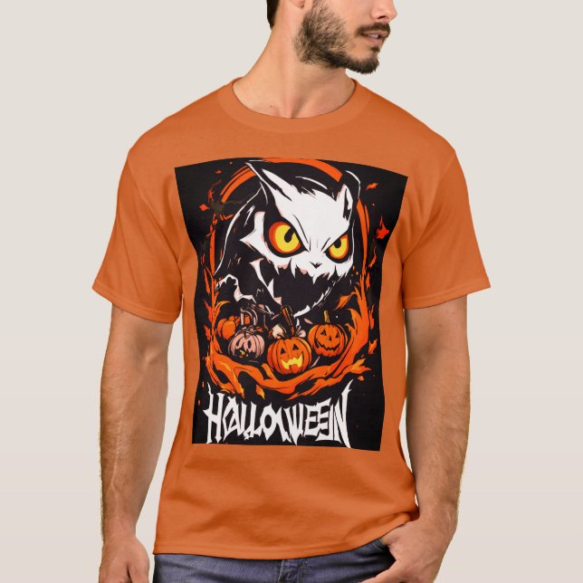 "Paklmton" Terror Naranja T Shirt (Framsida)