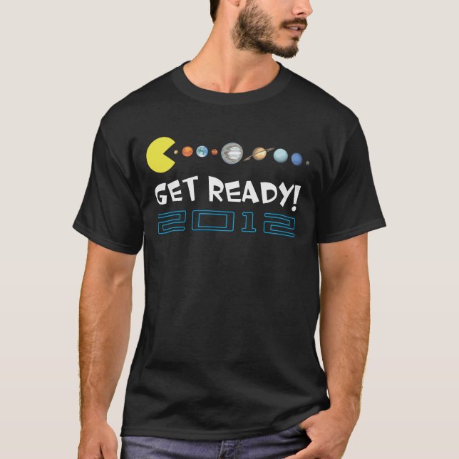 Pakman apokalyps. Få redot för 2012 T Shirt (Framsida)