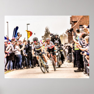 Pakt med djävulen - Paris Roubaix 2018 Poster