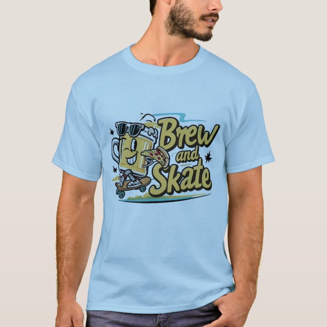 Paktor Mugg och Pizza T-Shirt (Framsida)