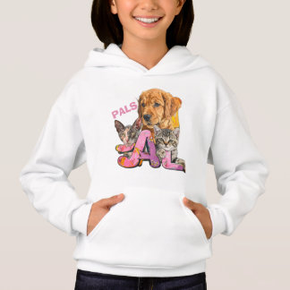 Pal Hund och Katter Plus Personlig Namn T Shirt