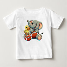 Pal: Tecknad Elephant och Anka