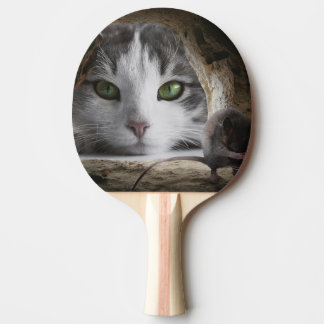 Pala de Ping Pong Gato y Ratón Pingisracket