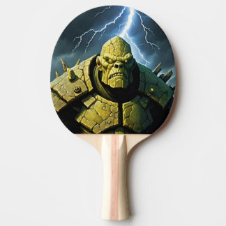 Pala De Ping Pong Gigante Monstruo Guerrero Pingisracket
