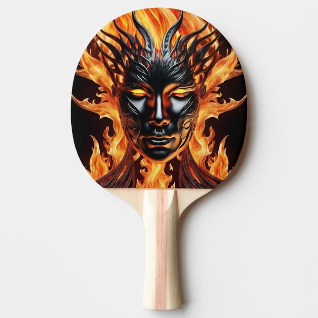 Pala de Ping Pong Máscara Ardiente Pingisracket (Framsidan)