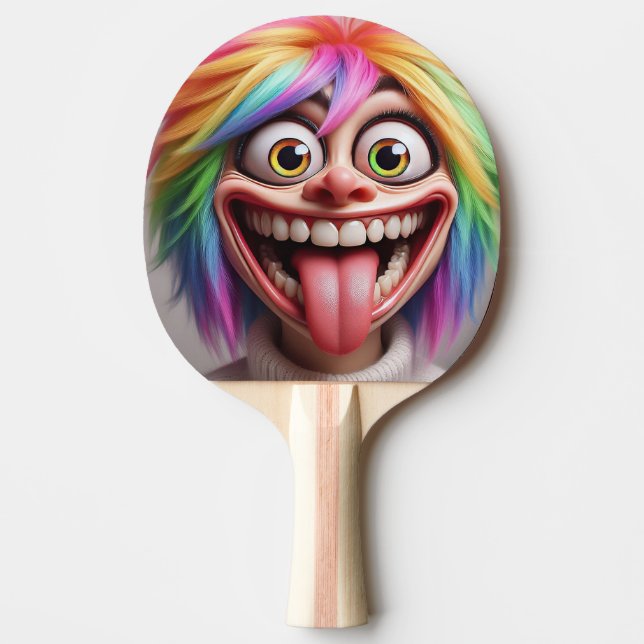 Pala De Ping Pong Muñeco Payaso Pingisracket (Framsidan)