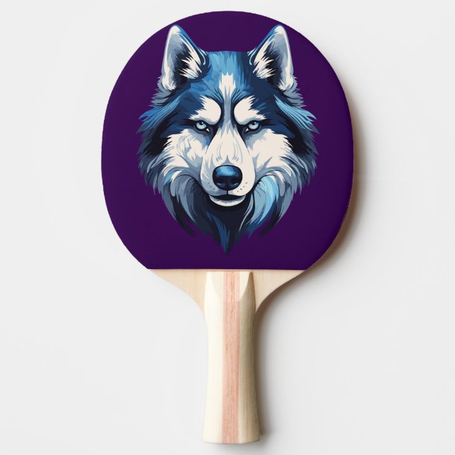 Pala de Ping Pong Perro Siberiano Serio Pingisracket (Framsidan)