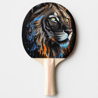 Pala de PIng Pong Rostro de León artístico Pingisracket