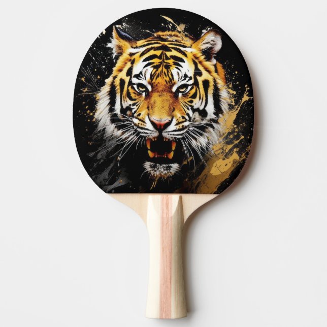 Pala de Ping Pong Tigre de Bengala Feroz Pingisracket (Framsidan)