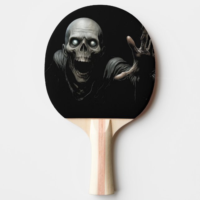 Pala de Ping Pong Zombi Asustando Pingisracket (Framsidan)
