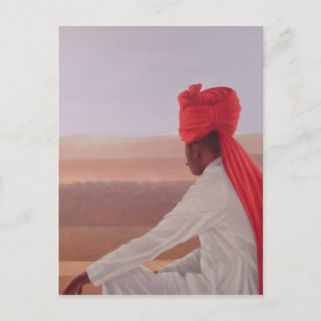 Palace Guard Jaipur Vykort (Framsida)