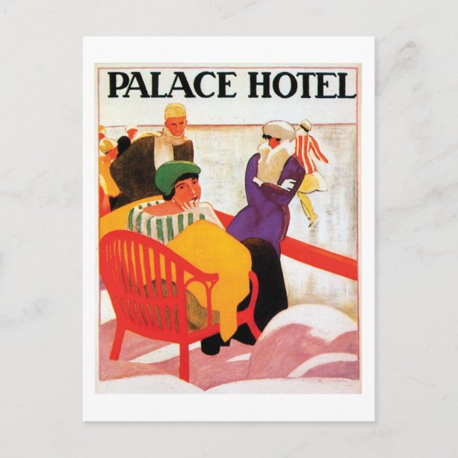 Palace Hotel Vykort (Framsida)