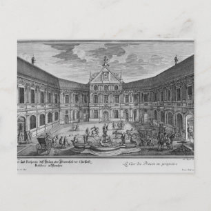 Palace i München, Tyskland Vykort