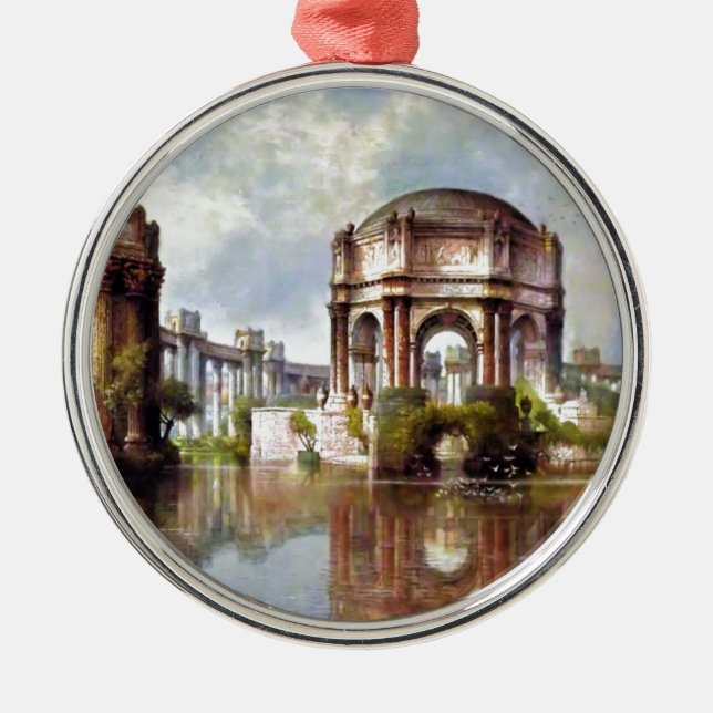 Palace of Fine Arts San Francisco Julgransprydnad Metall (Framsidan)