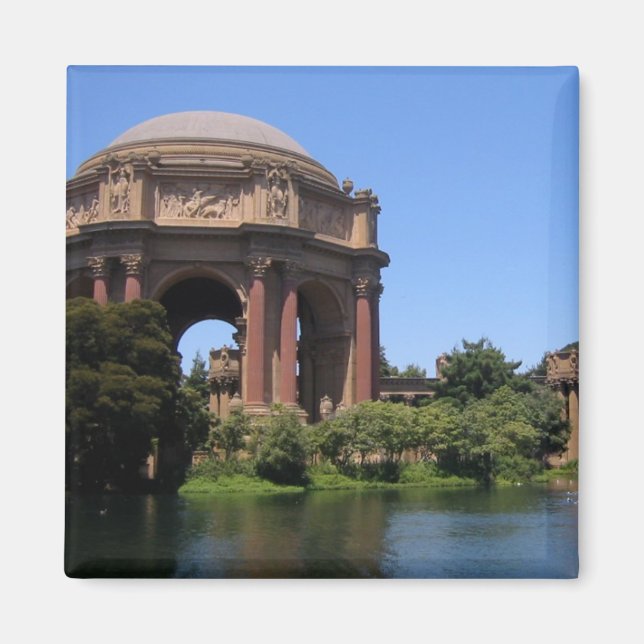 Palace of Fine Arts San Francisco Photo Magnets Magnet (Framsidan)