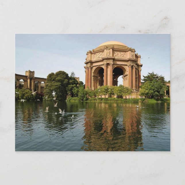 Palace of Fine Arts, San Francisco Vykort (Framsida)