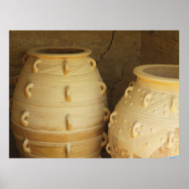 Palace of Knossos pithoi-storage burk POSTER