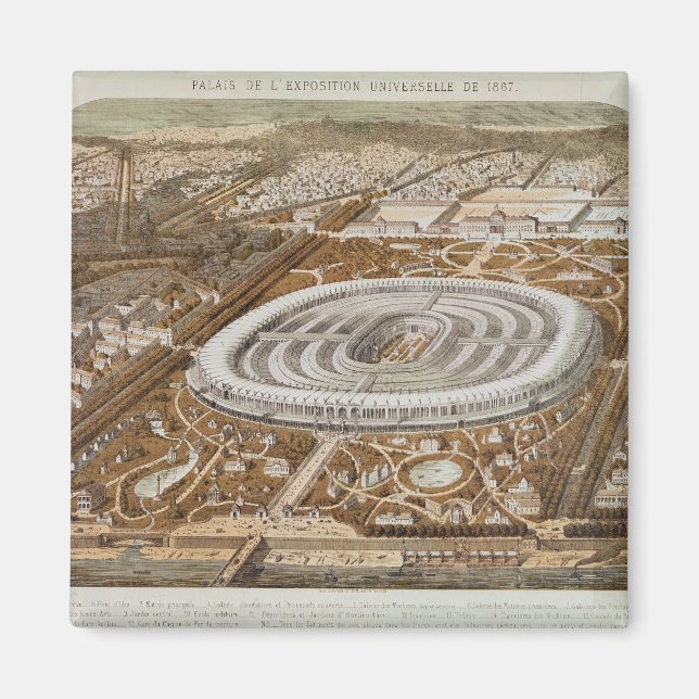 Palace of the Universal Exhibition Magnet (Framsidan)