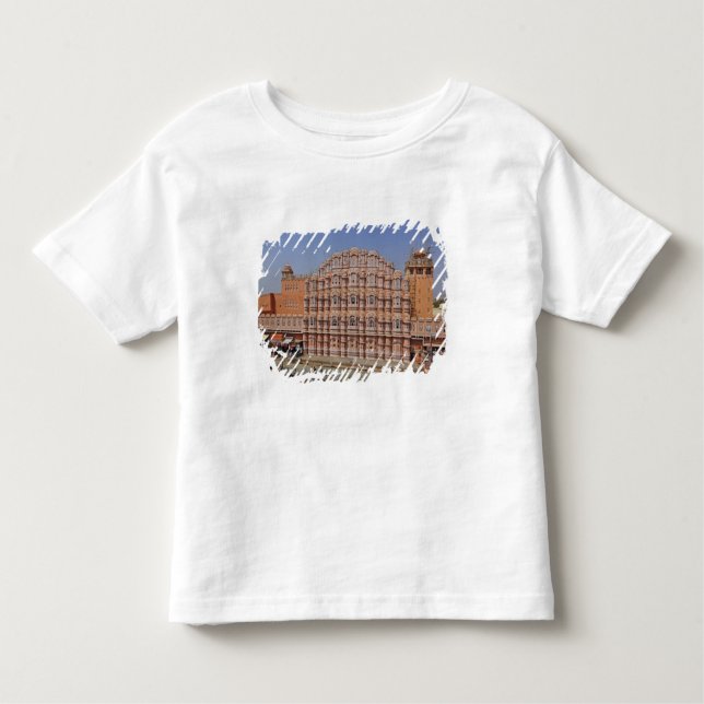 Palace of the Vinds (Hawa Mahal), Jaipur, Indien T-shirt (Framsida)