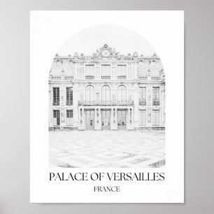 Palace of Versailles France Arch Photo Print Poster