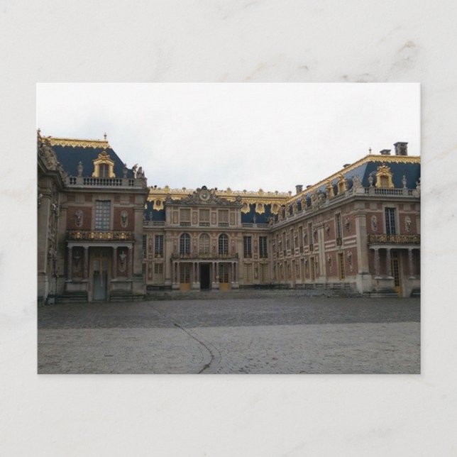 Palace of Versailles Post Card Vykort (Framsida)