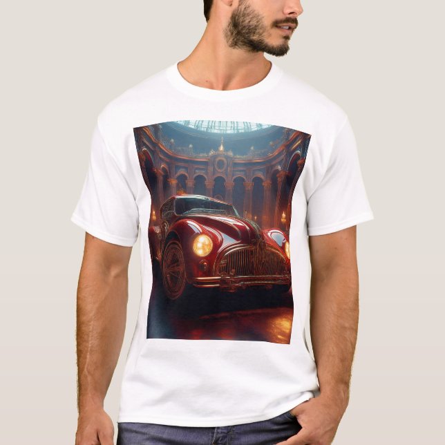 Palace Parked – Crimson Cruiser in the Grand Hall T Shirt (Framsida)