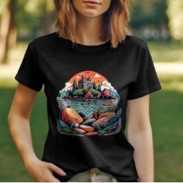 Palace vid floden t shirt