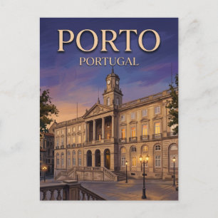 Palácio da Bolsa, Porto Portugal Vykort