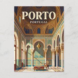 Palácio da Bolsa Portugal Vykort