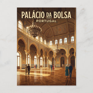 Palácio da Bolsa Portugal Vykort