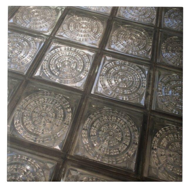 Palacio de Communicaciones, glassgolv Kakelplatta (Framsidan)