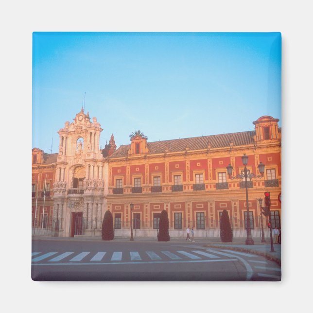 Palacio de Telmo i Sevilla, Spanien säte för Magnet (Framsidan)
