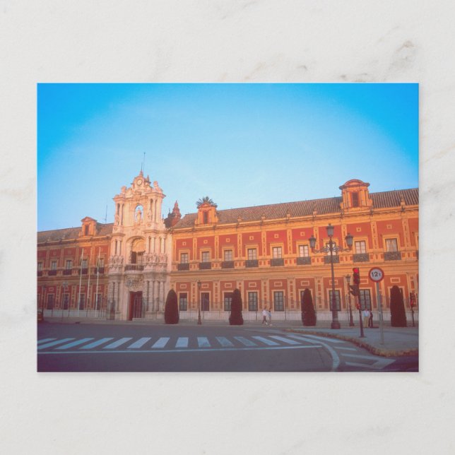 Palacio de Telmo i Sevilla, Spanien säte för Vykort (Framsida)