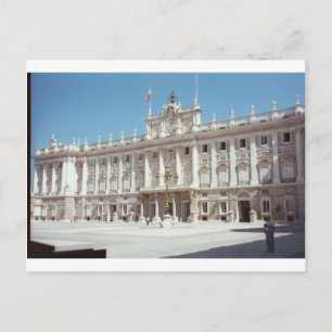 Palacio Real, Madrid Vykort