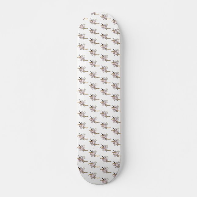 Paladin Dice Design Mini Skateboard Bräda 18,5 Cm (Framsida)