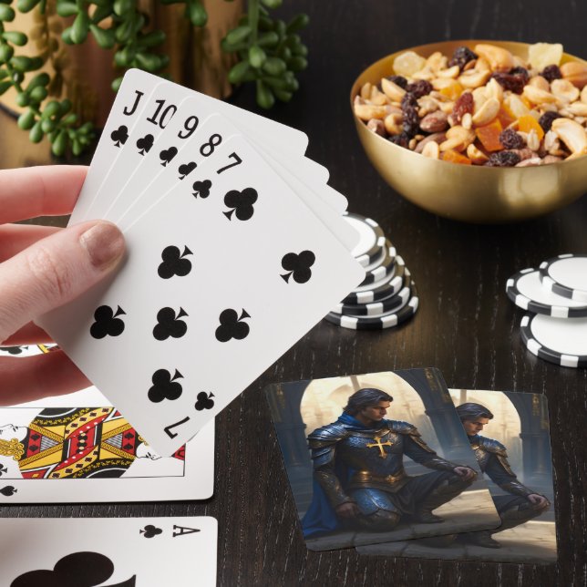 Paladin för den bönhörandes bönen casinokort (På plats)