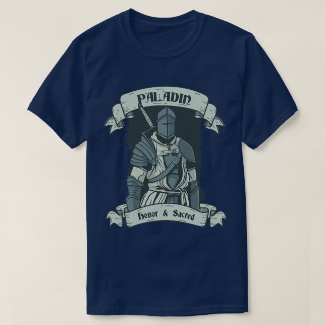 Paladin-klass T Shirt (Design framsida)