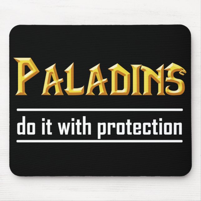 Paladin Mousepad Musmatta (Framsidan)