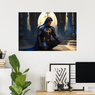 Paladin of the Supplicant Prayer Poster