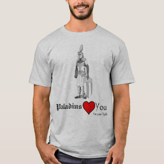 Paladins älskar dig för ditt ljust tee shirt
