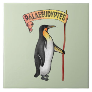 Palaeudyptes Utdödar Penguin Kakelplatta