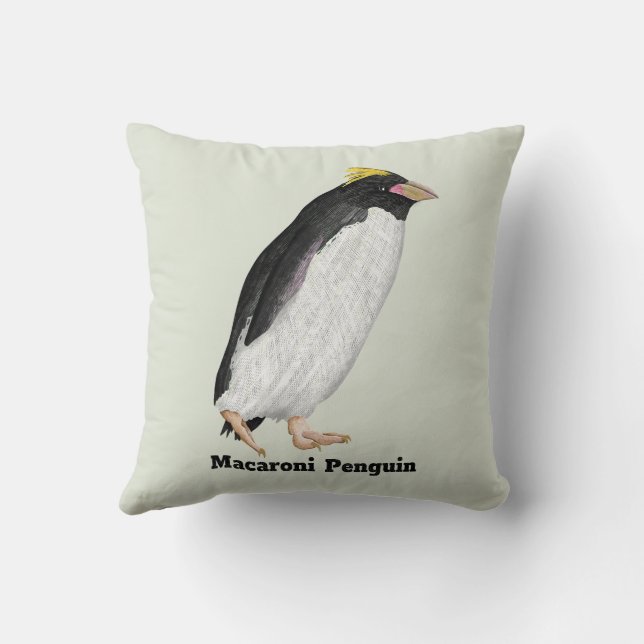 Palaeudyptes Utdödar Penguin Kudde (Baksida)