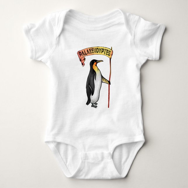 Palaeudyptes Utdödar Penguin T Shirt (Framsida)
