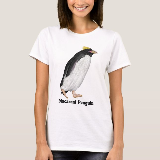 Palaeudyptes Utdödar Penguin T Shirt (Framsida)